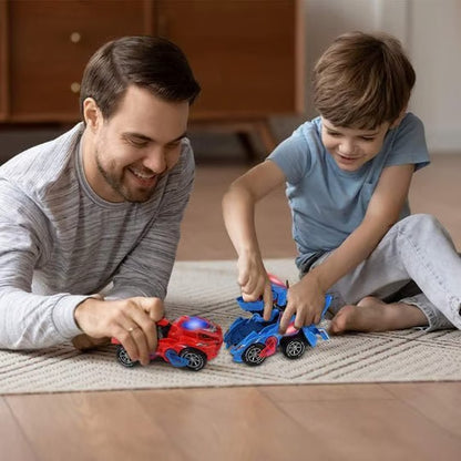 LED DINOSAUR TRANSFORMATION CAR TOY