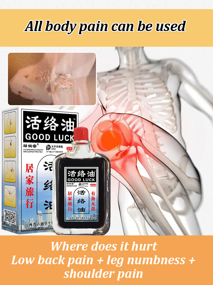 Blood Circulation & Pain Relief Oil