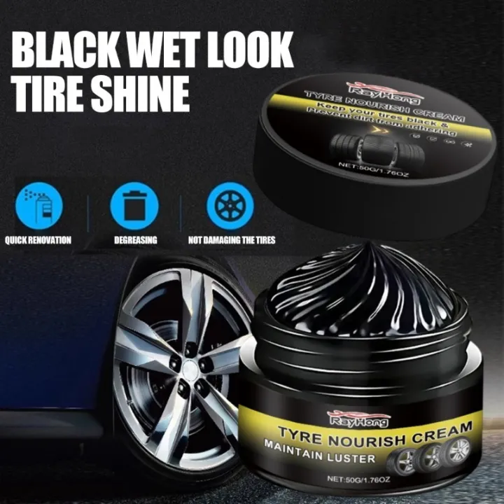 Tyre Nourish Cream – Restore Deep Black Shine & Protection