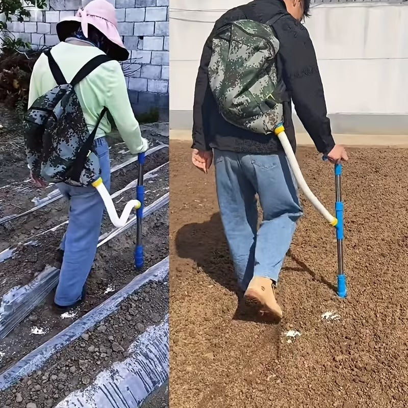 Multifunctional Backpack Fertilizer Spreader — Automatic Soil Care Tool