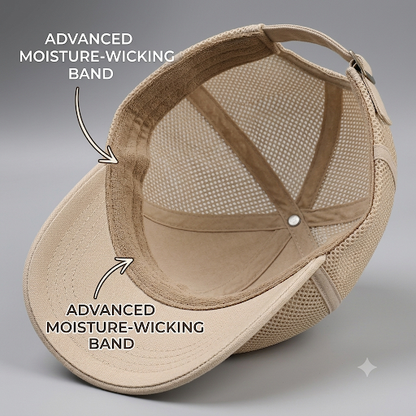 Mesh Flat Stylish Newsboy Ivy Beret Hat for Men & Women