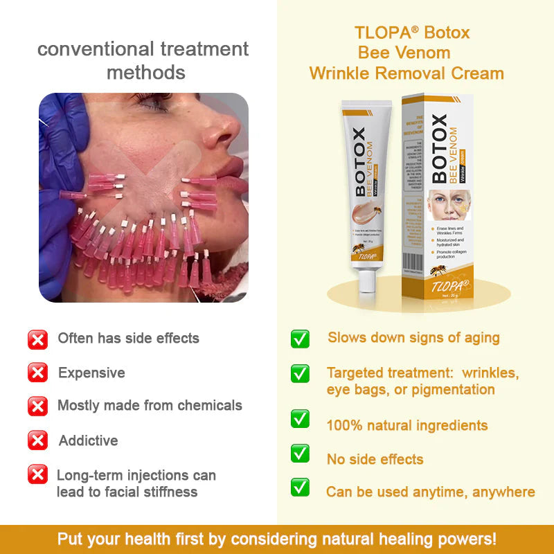 Bee Venom Wrinkle Cream – Smooth, Lift & Rejuvenate Naturally