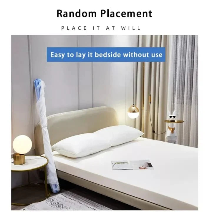 Foldable mosquito net - 360 degree rotation