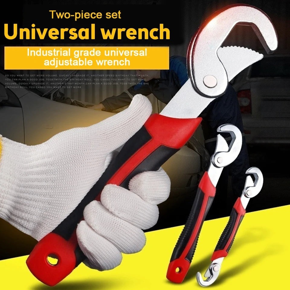 Grip Universal Wrench Set — One Tool, Endless Fits