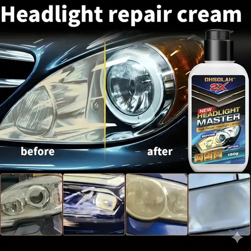 Headlight Master – Fast Headlight Restoration & Repair Solution