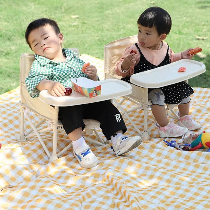 Foldable Baby Portable Dining Chair – Safe, Comfortable & Travel-Friendly Feeding Seat