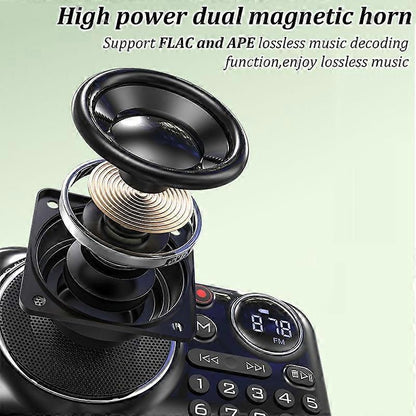 F21 Mini Wireless Speaker with FM Radio – Simple, Portable & Elderly-Friendly
