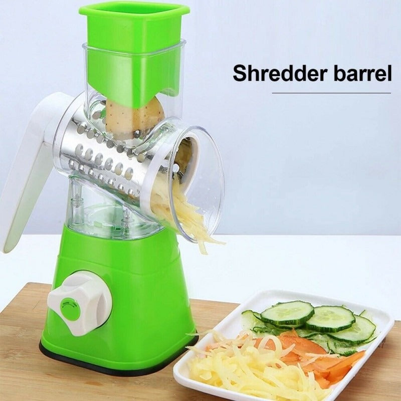 3-in-1 Rotating Cheese Slicer & Vegetable Grater