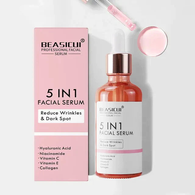 5-in-1 Hyaluronic Acid & Vitamin C Facial Serum