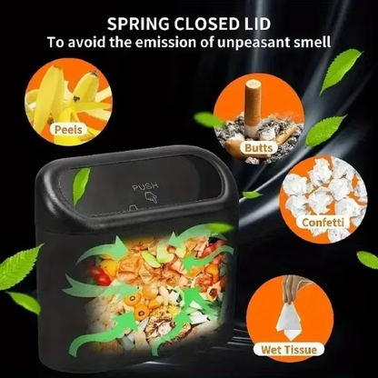 Car Trash Bin Auto Dustbin with Lid