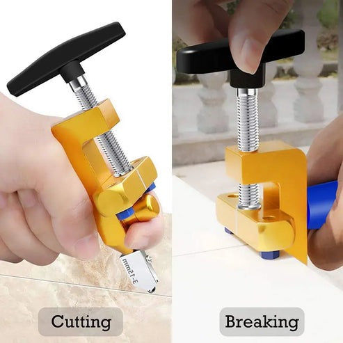 2-in-1 Glass & Tile Cutter Tool Set — Precision Cutting Made Easy