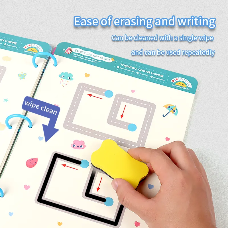 Magic Tracing Book – Kids Pen Control & Early Learning Practice Set