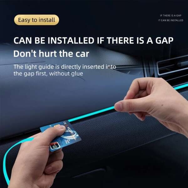 Lumicar LED Light Strip for Stylish Car Interiors