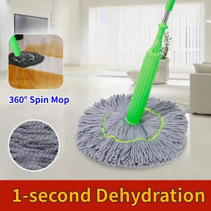 Self-Wringing Magic Mop – Hands-Free, Fast & Effortless Cleaning