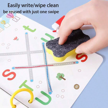 Magic Tracing Book – Kids Pen Control & Early Learning Practice Set