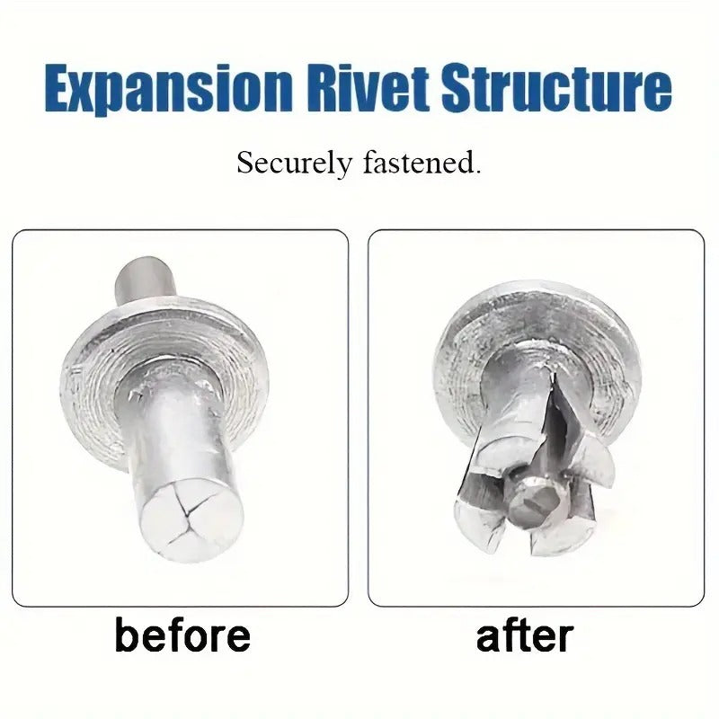 Full Brazier Head Aluminium Body Rivet