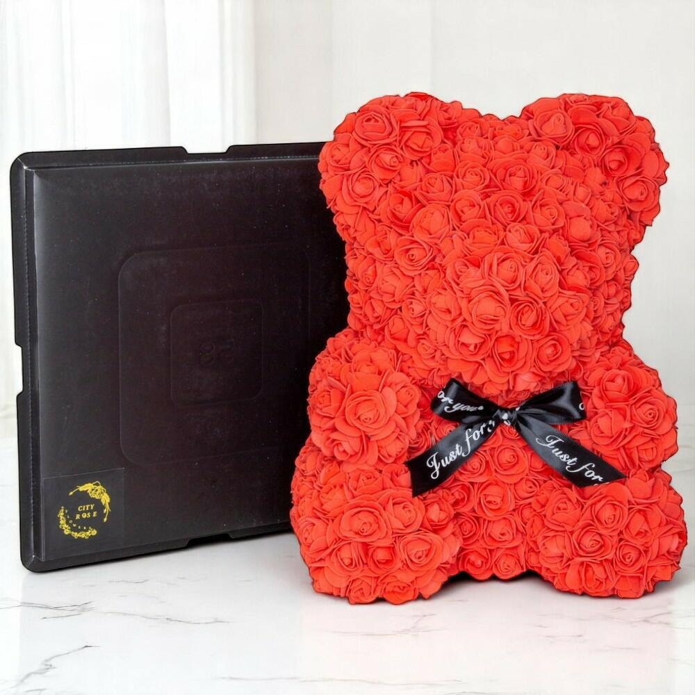Red Rose Teddy Bear — The Perfect Romantic Gift