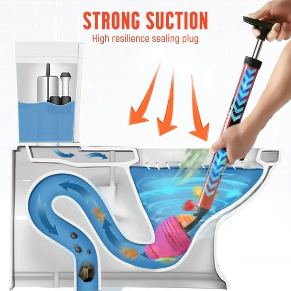 High Pressure Toilet Unblocker – Powerful One-Shot Drain
