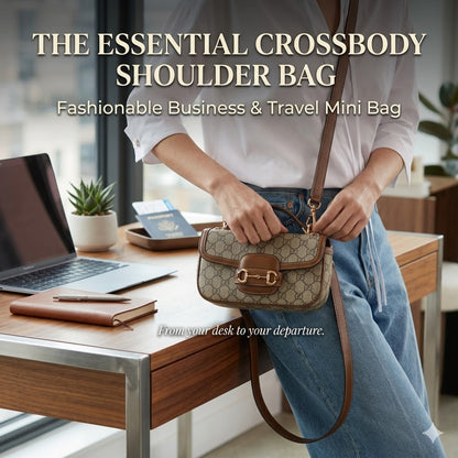 Crossbody Shoulder Bag – Fashionable Business & Travel Mini Bag