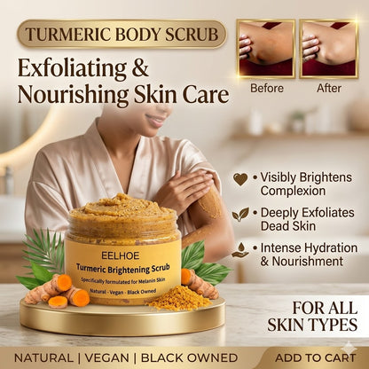 Turmeric Body Scrub – Exfoliating & Nourishing Skin Care