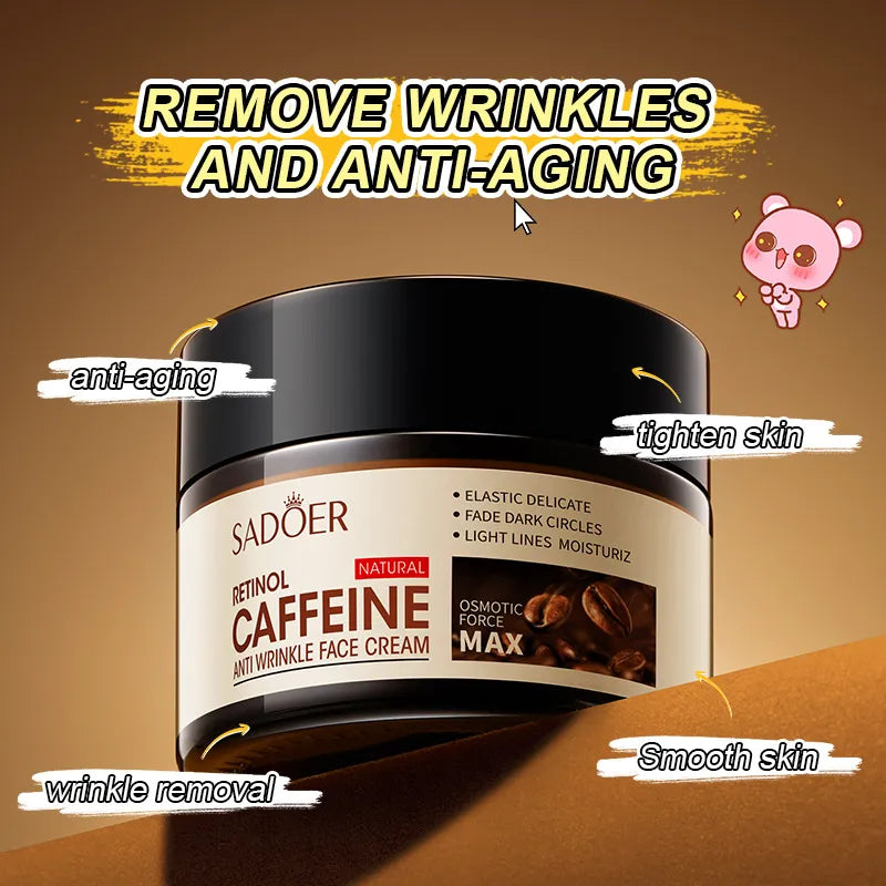 Caffeine Eye Cream – De-Puff, Brighten & Awaken Tired Eyes