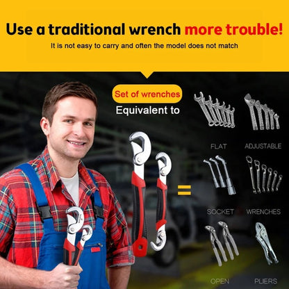 Grip Universal Wrench Set — One Tool, Endless Fits