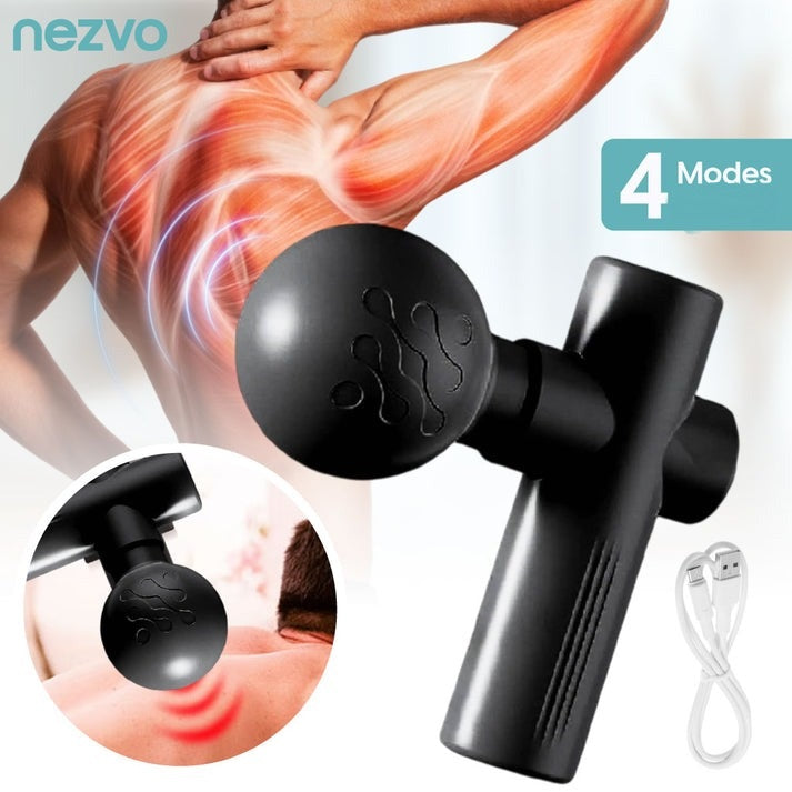 Mini Portable Massager Gun – Compact Power for Deep Muscle Relief