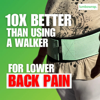 Lumbowrap®  Support for Lower Back, Sciatica & Easier Movement