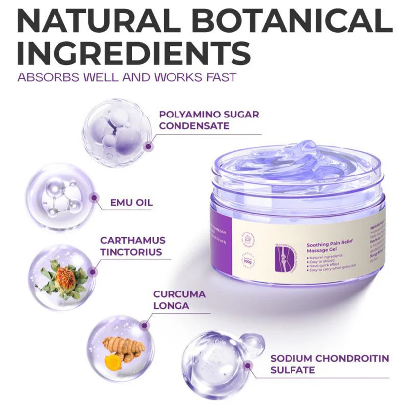Purple Relief Gel – Cool Away Pain and Inflammation Fast