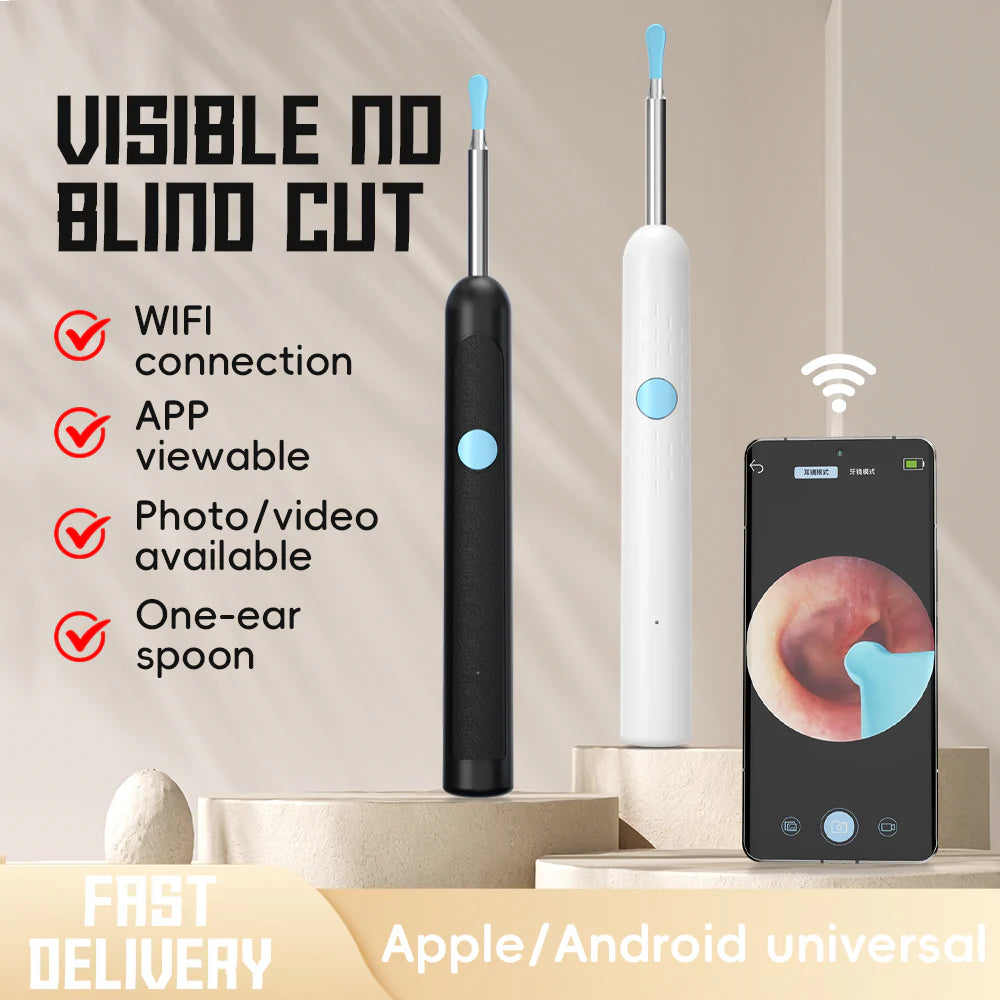 Visual Electric Ear Wax Removal Tool