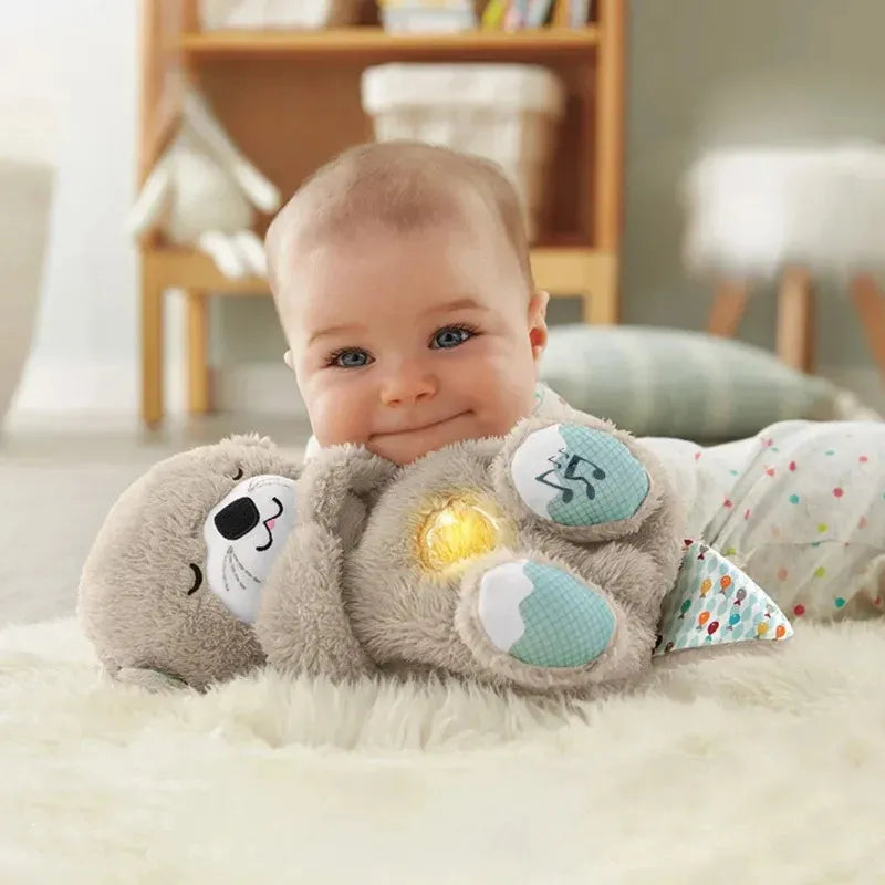 Baby Breathing Bear Baby Soothing Otter Plush