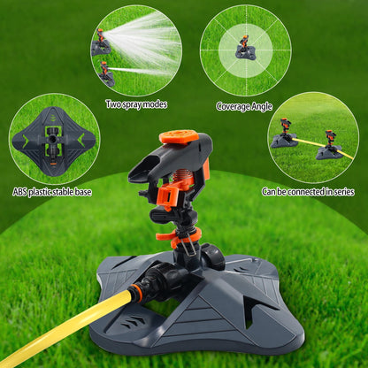 Automatic Rotating Garden Sprinkler – 360° Lawn Irrigation System