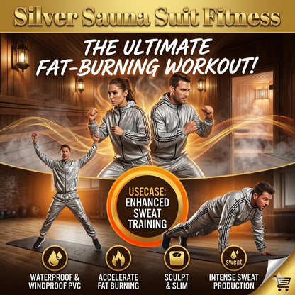 Sweat Sauna Suit – Men & Women Body Shaper Workout Set