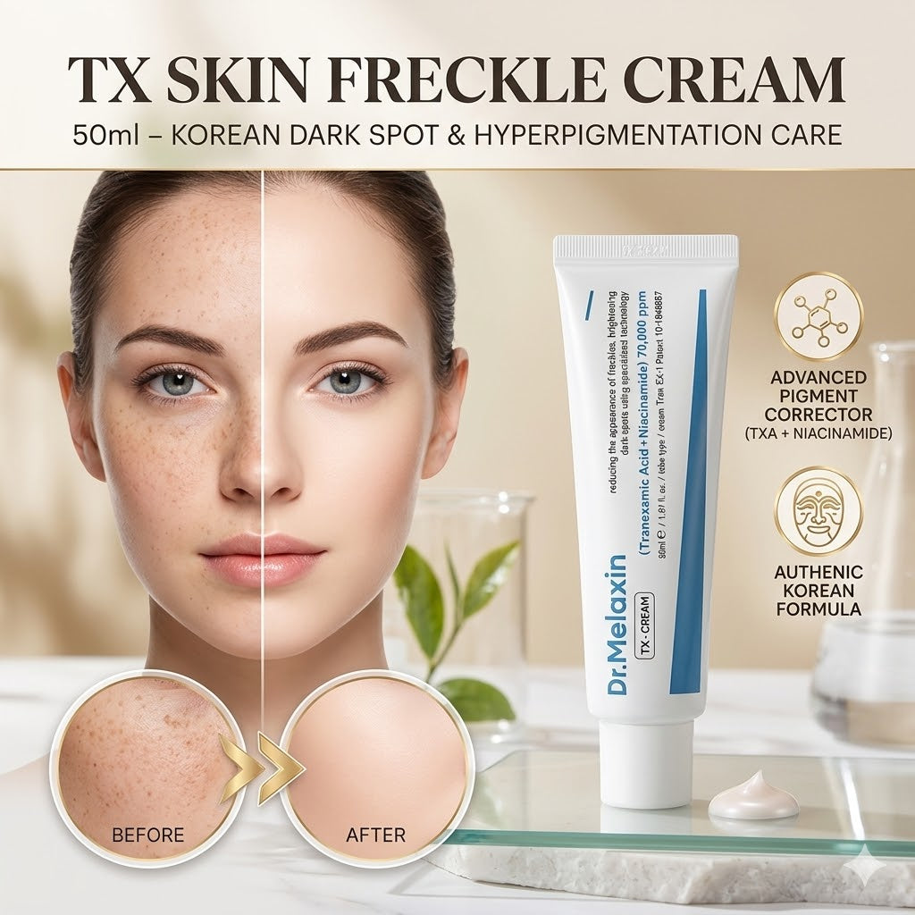TX Skin Freckle Cream – Korean Dark Spot & Hyperpigmentation Care