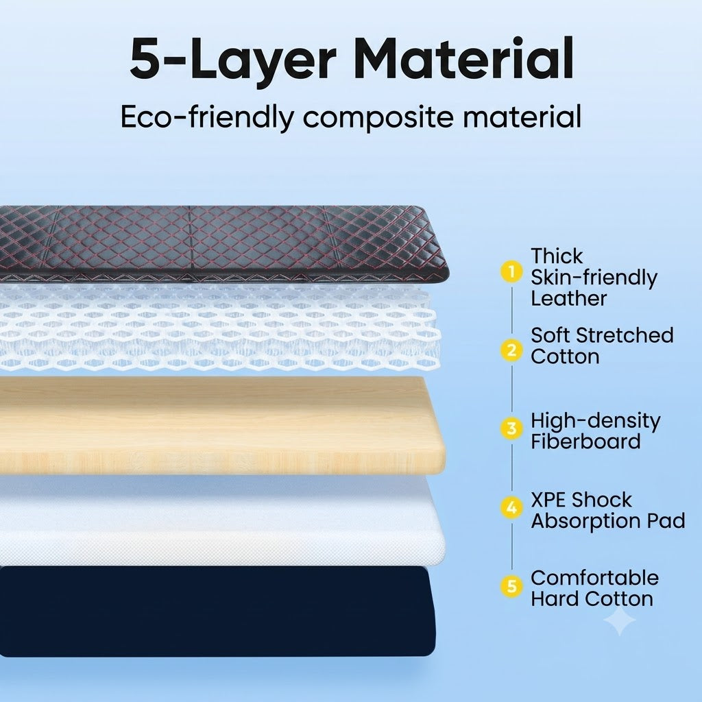 Universal Folding Car Mattress – Rear Seat Travel Bed for Camping & Road Trips