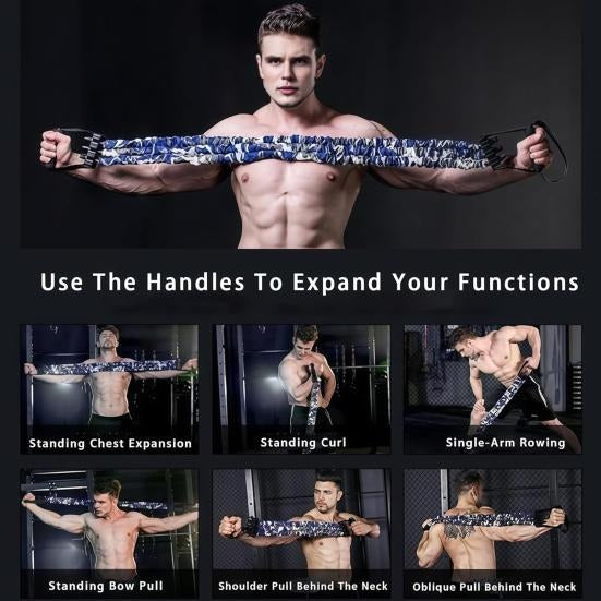 Natural Latex 3-Hole Resistance Stretcher