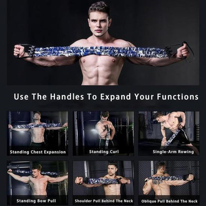 Natural Latex 3-Hole Resistance Stretcher