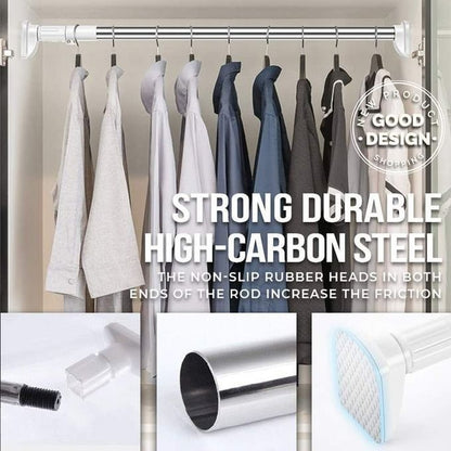 Drill-Free Adjustable Rod – Easy, Damage-Free Installation