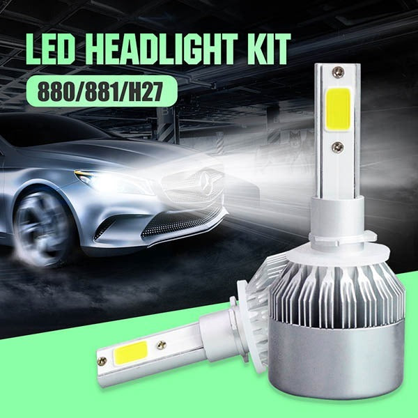 2X Ultra Bright C6 Original Car LED Headlights – Powerful Night Vision Upgrade