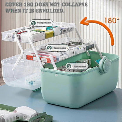 Smart Home Medicine Organiser — Large Storage Box