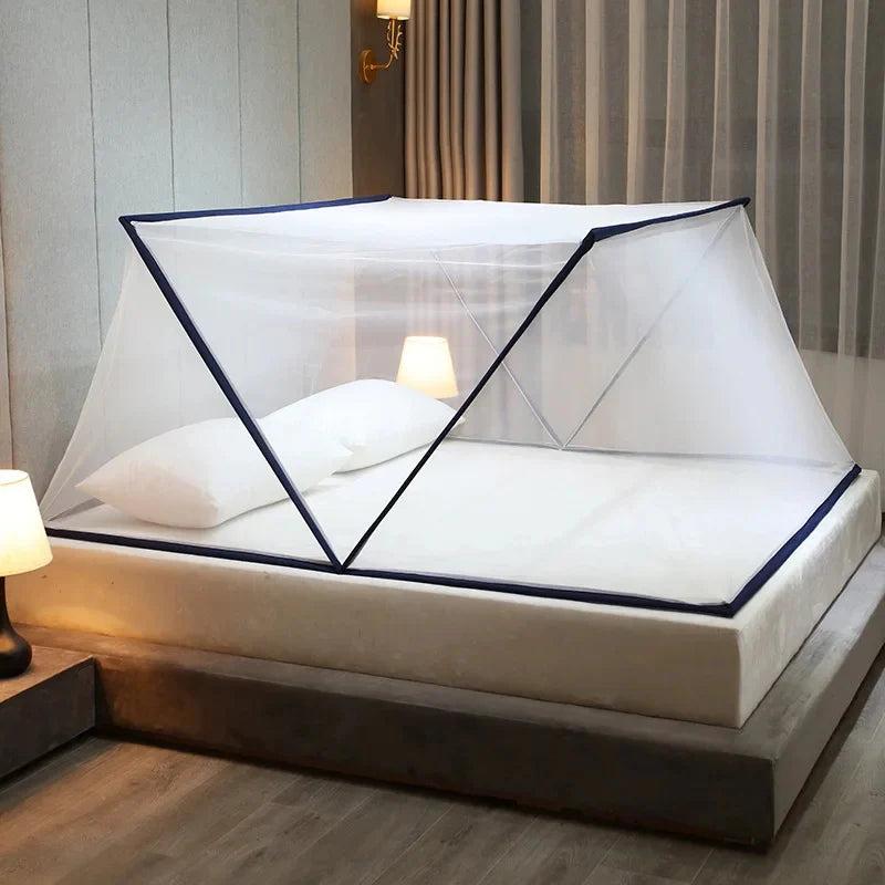 Foldable mosquito net - 360 degree rotation