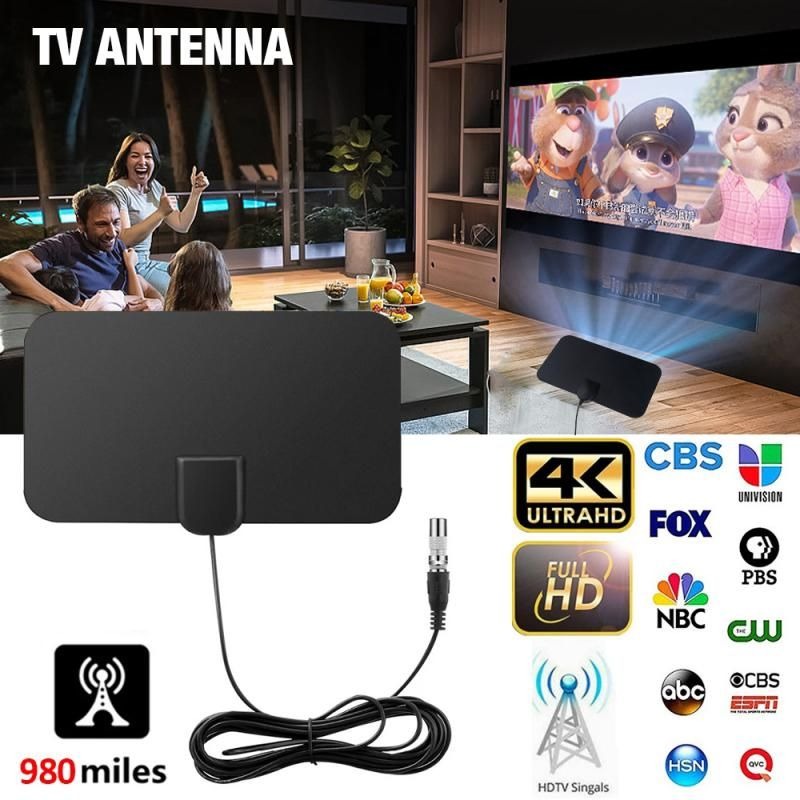 Free 2000 HD Channels Anytime – Digital TV Antenna range of up to 420 km!