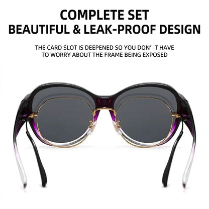Vintage Fashion Prescription Sunglasses – 2 in 1 Driving Eyewear