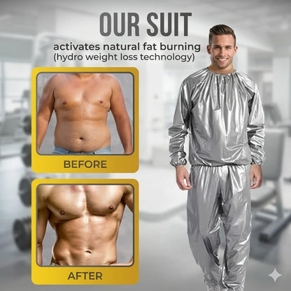 Sweat Sauna Suit – Men & Women Body Shaper Workout Set
