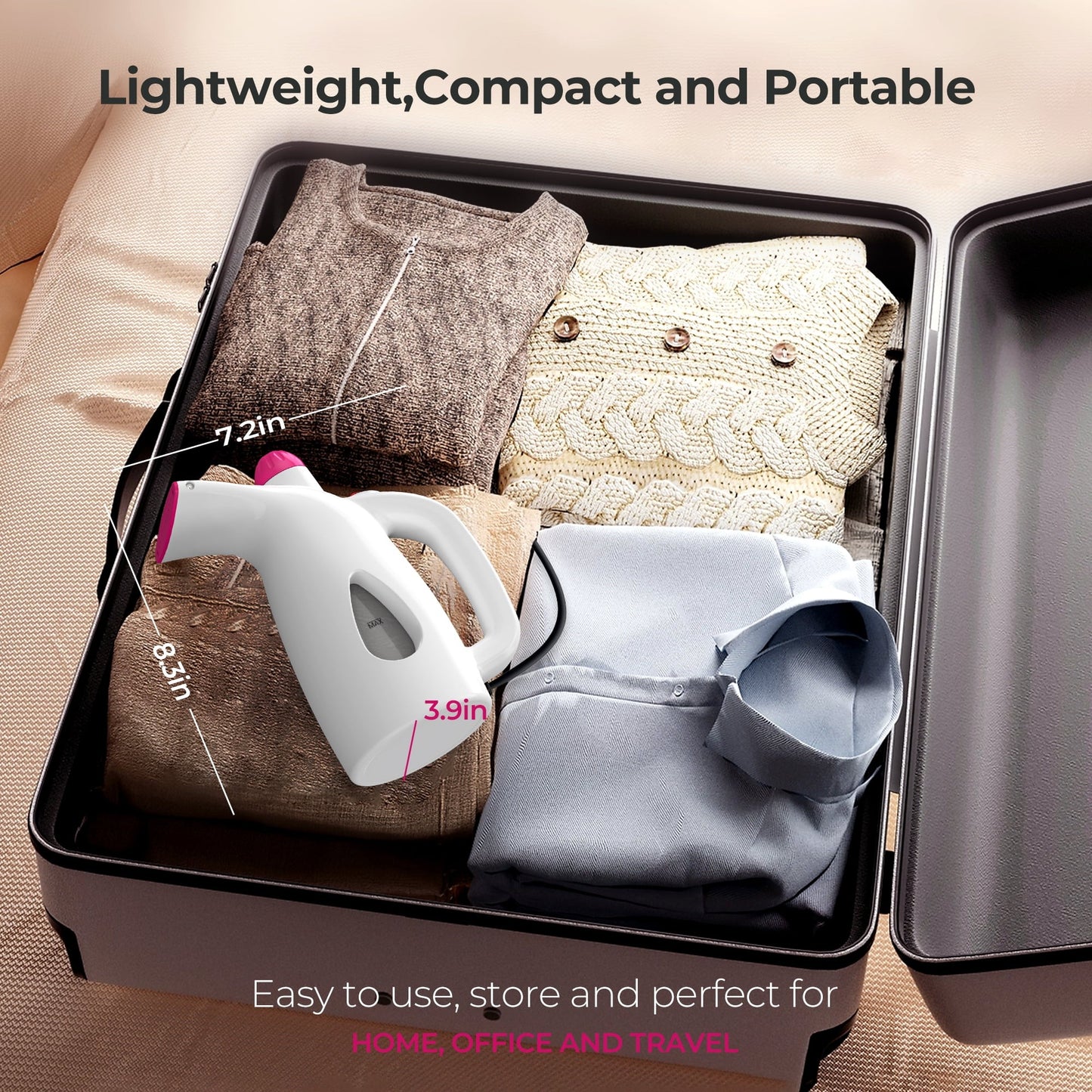 Portable Electric Handheld Ironing Machine – Mini 800W Steam Iron