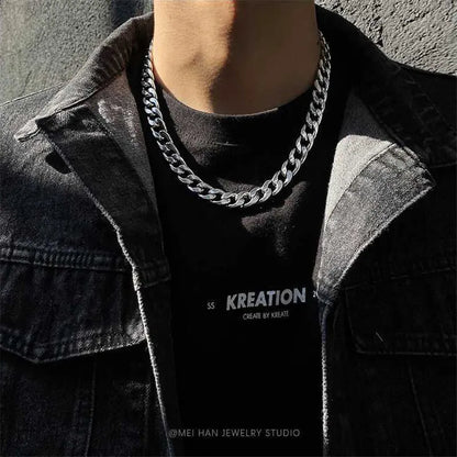 Hip Hop Necklace Clavicle Chain For Men