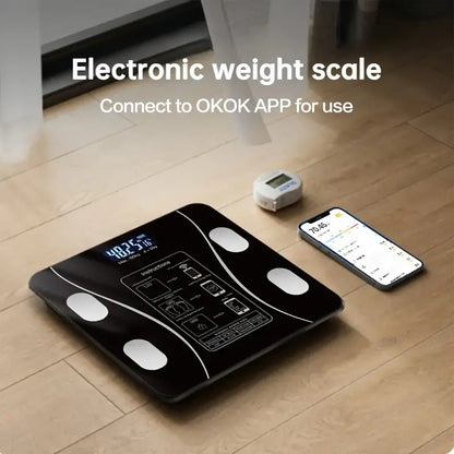 Smart Bluetooth Body Fat Scale – Track Your Health Beyond Weight!