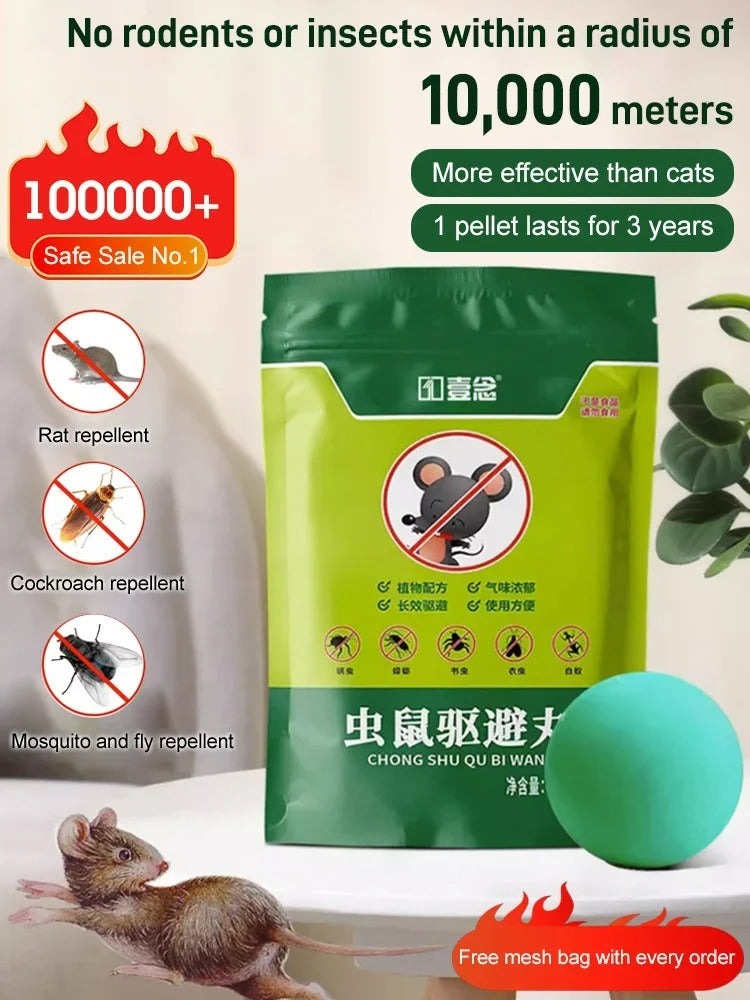 Mouse Rodent Repellent, 𝐒𝐚𝐟𝐞 𝐟𝐨𝐫 𝐇𝐮𝐦𝐚𝐧𝐬 & 𝐏𝐞𝐭𝐬