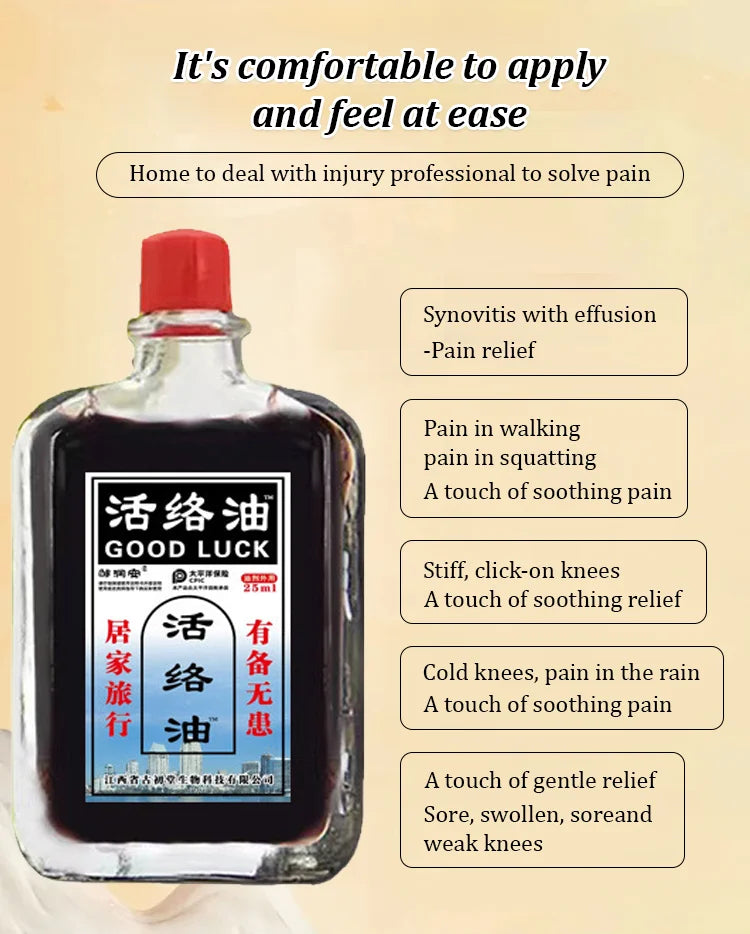 Blood Circulation & Pain Relief Oil
