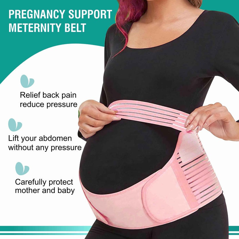 Breathable Pregnancy Belly Support Belt – Comfortable Maternity Waist Band
